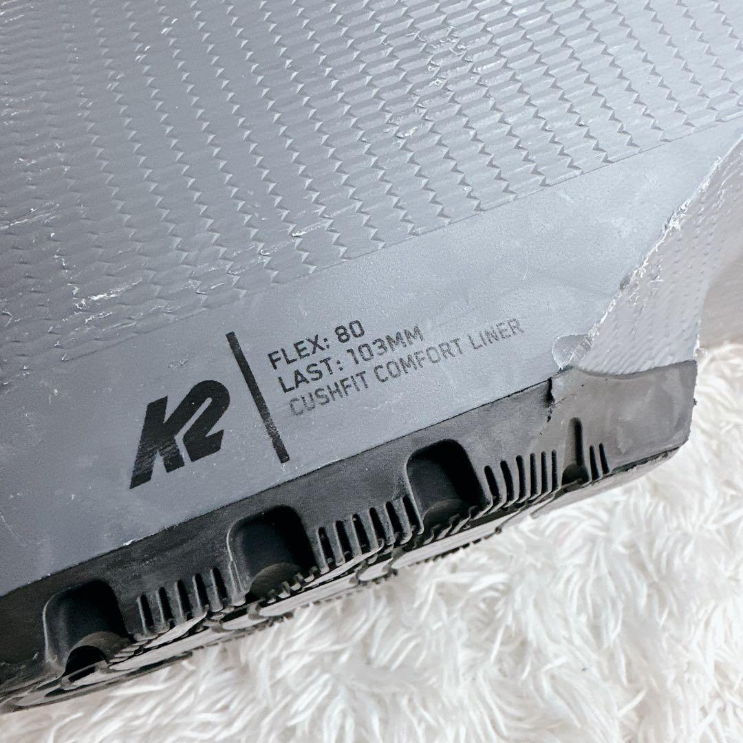 メンズ　スキーブーツ　K2　ケーツー　BFC　27cm　FLEX80　27.5