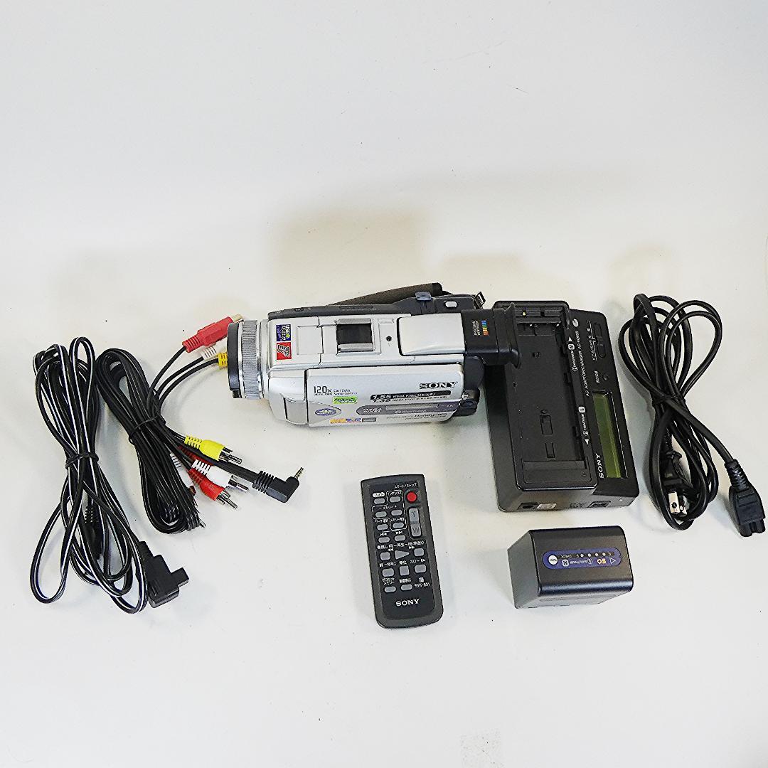 動作品 ソニーDCR-TRV50 MiniDV ビデオカメラ DVDダビングに