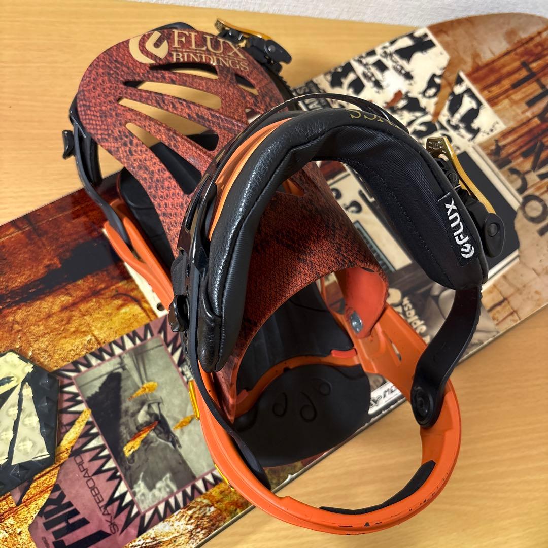 ALLIAN DAMAGE 150 スノーボード FLUX ビンディング セット