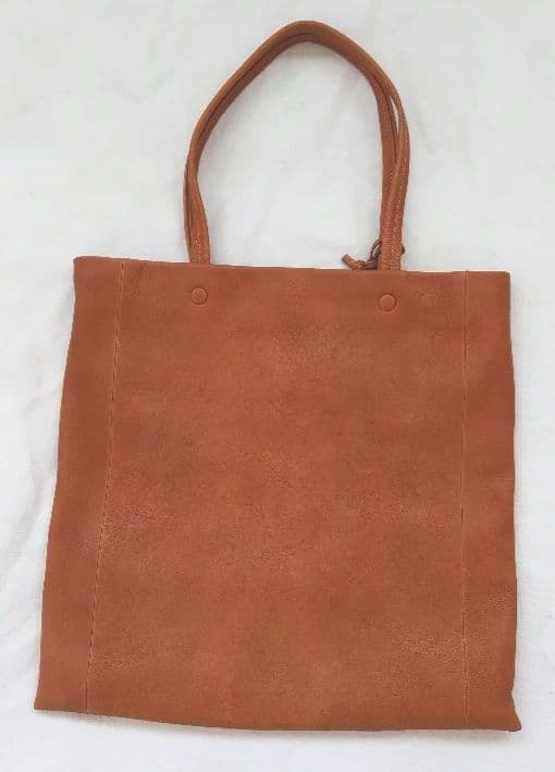 【最終価格】未使用 genten ゴートベーシック トートバッグ チャ