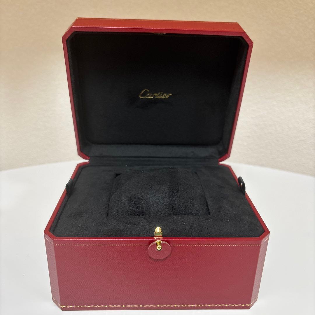 【美品】Cartier レッドレザーボックス