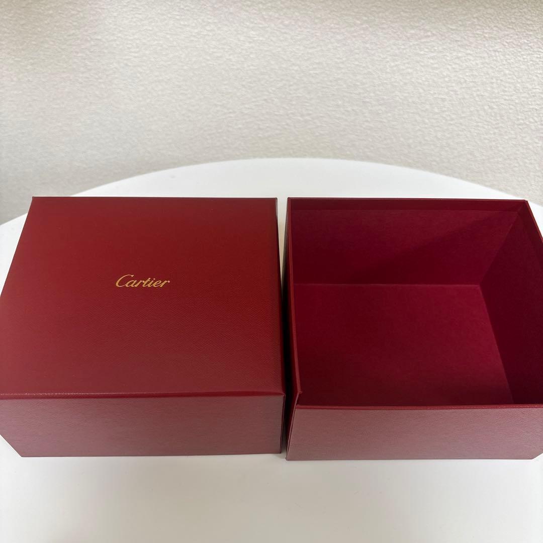 【美品】Cartier レッドレザーボックス
