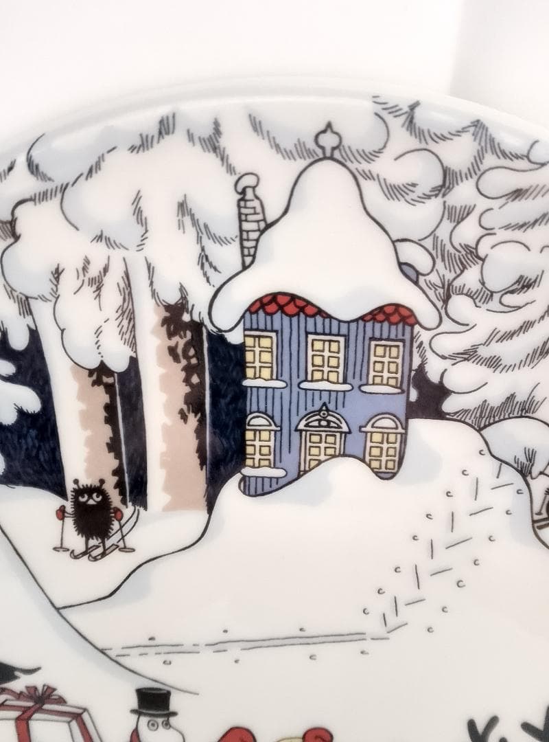 アラビア ARABIA ムーミン プレート JOULUTERVEHDYS 保管品