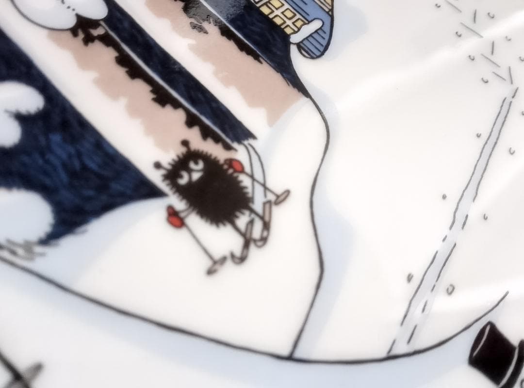 アラビア ARABIA ムーミン プレート JOULUTERVEHDYS 保管品