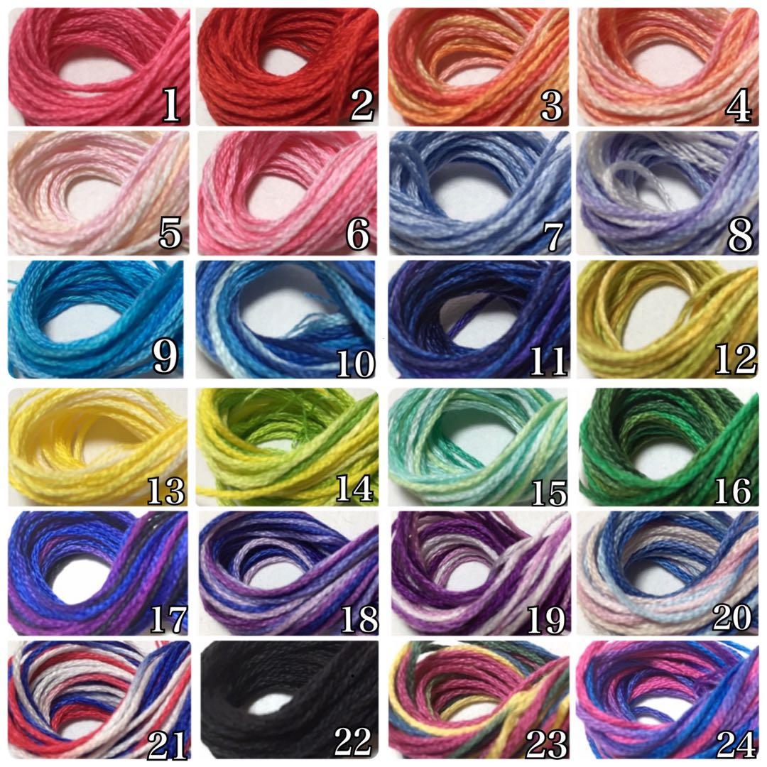 ¥450～ 粒イニシャル オーダー受付中 ミサンガ アンクレット