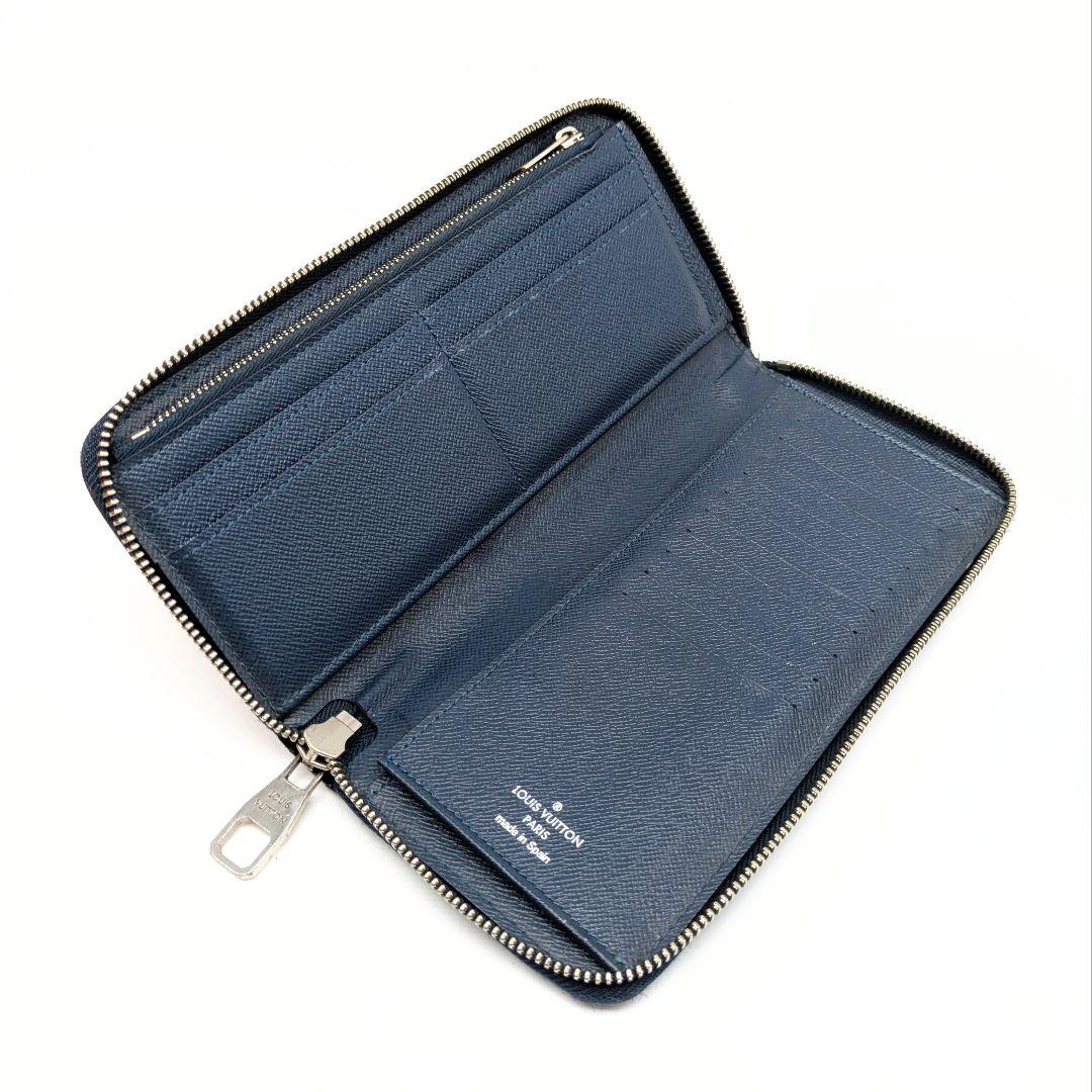 【希少カラー】ルイヴィトン ヴェルティカル ジッピー タイガ 長財布 バイカラー