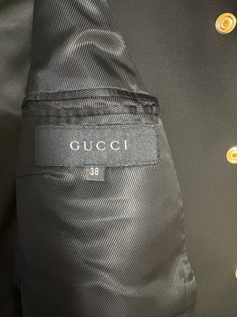 ジャケット GUCCI グッチ 難あり 黒
