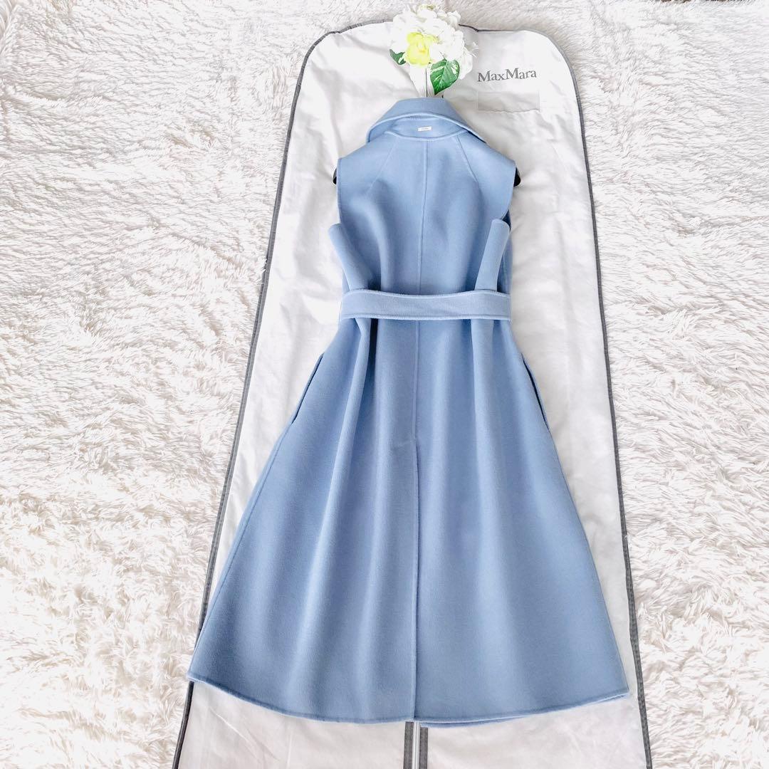 新品同様‼️マックスマーラ クチートアマーノ ダブルフェイス ウールアンゴラジレ