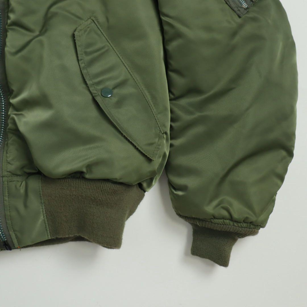 80s 90s USA製 golden mfg MA-1 極美品 短丈