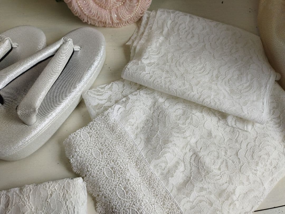 新品☆椿の花が可愛らしい着物☆七五三フルセット