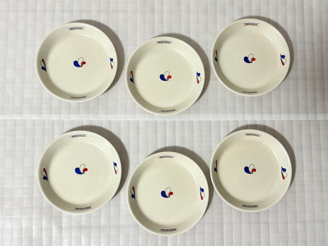 たち吉　Matineuse 中皿 6枚セット