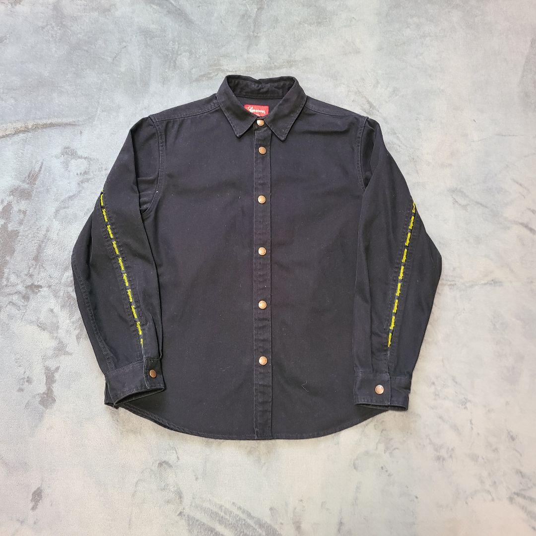 20AW　Logo Taping Work Shirt　Supreme