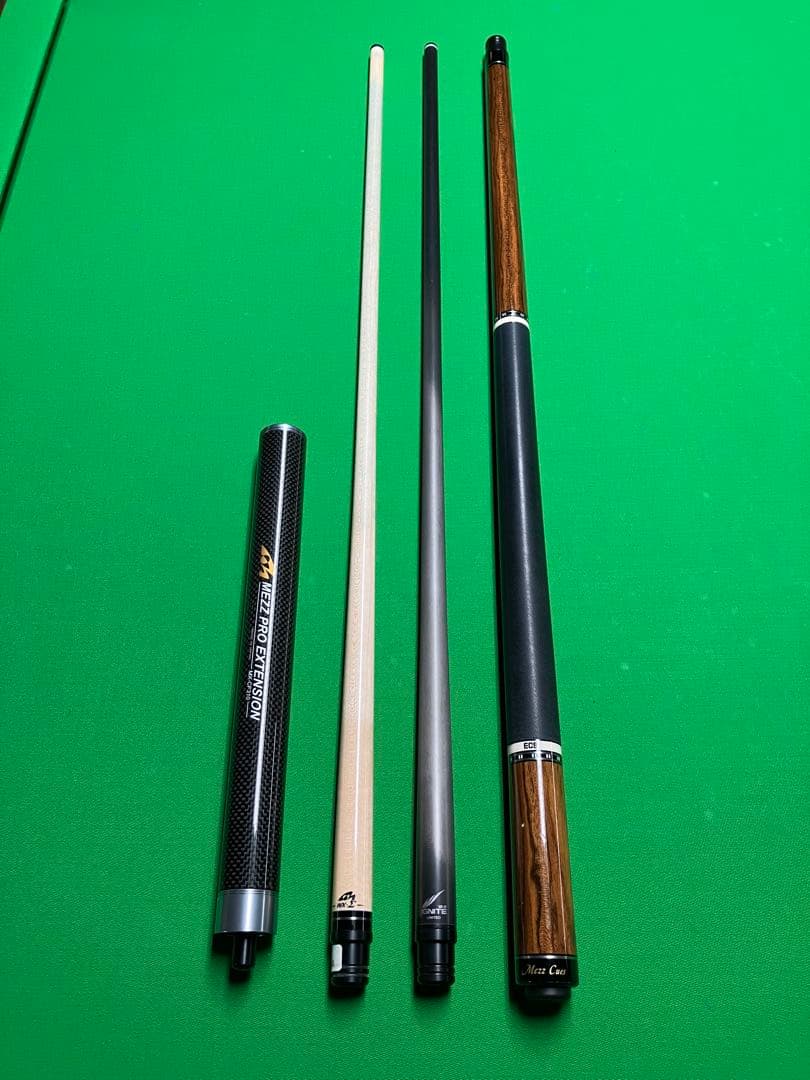 Mezz Cue EC9-B／シャフト イグナイト 12.2mm(United)