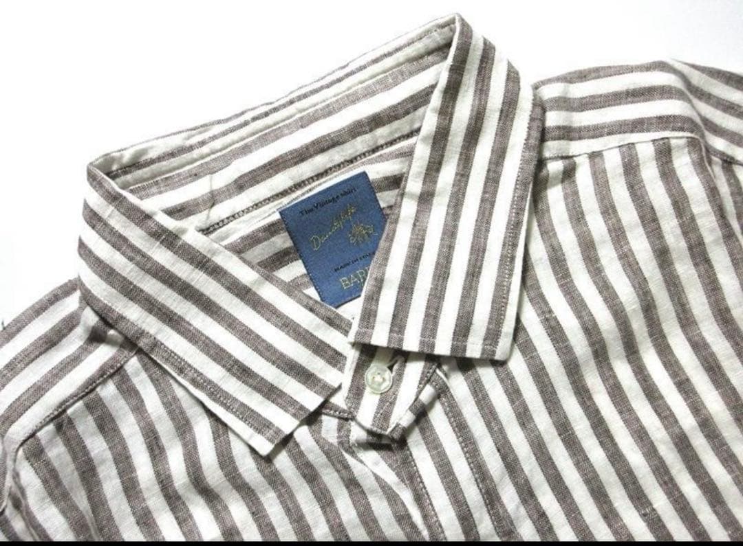 BARBA バルバ DANDYLIFE リネンシャツ （未使用）