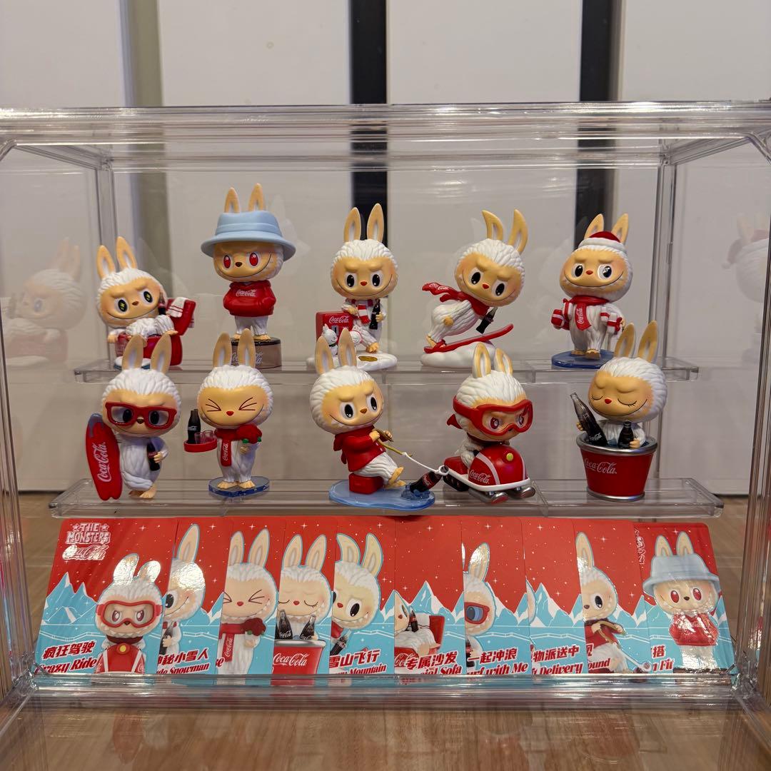 極美品✳︎ラブブ コカコーラ フィギュア10点セット　LABUBU