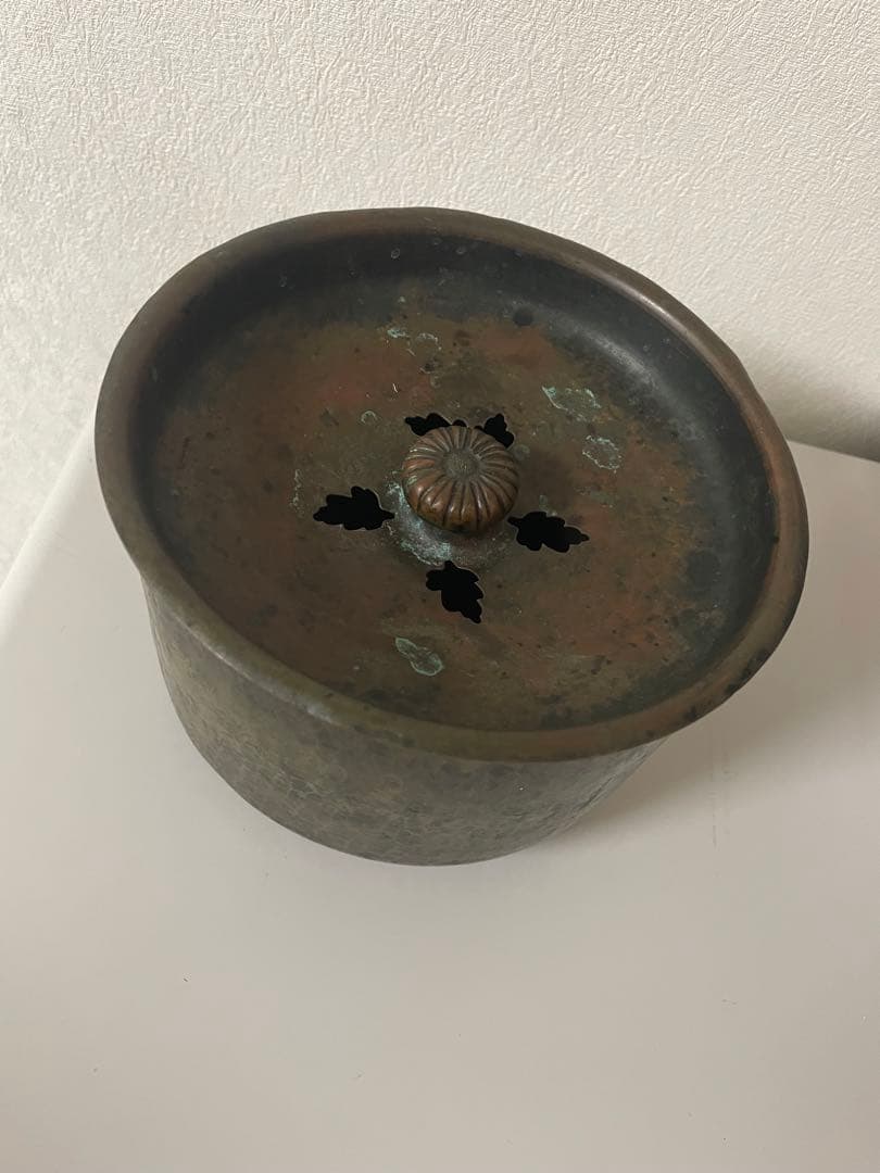 建水 茶道具台座付き