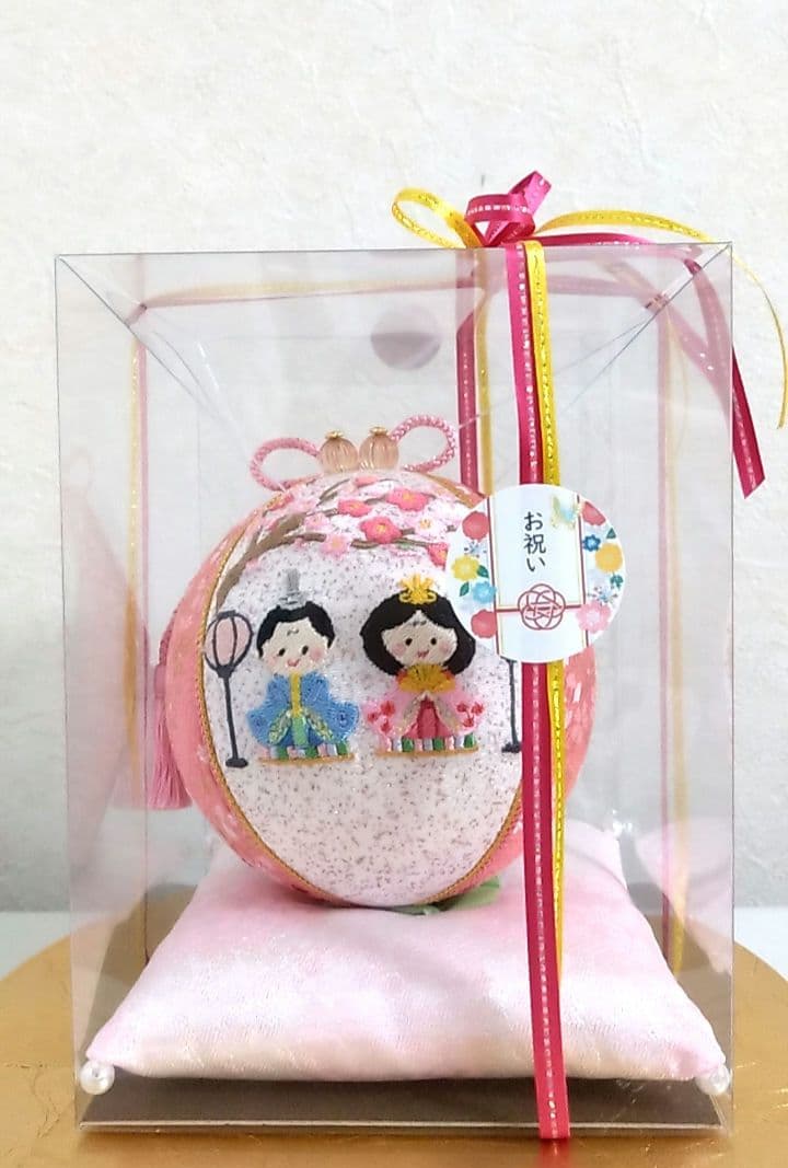 かよさん 手毬 手鞠 てまり 刺繍お雛様 房飾り座布団セット No34他