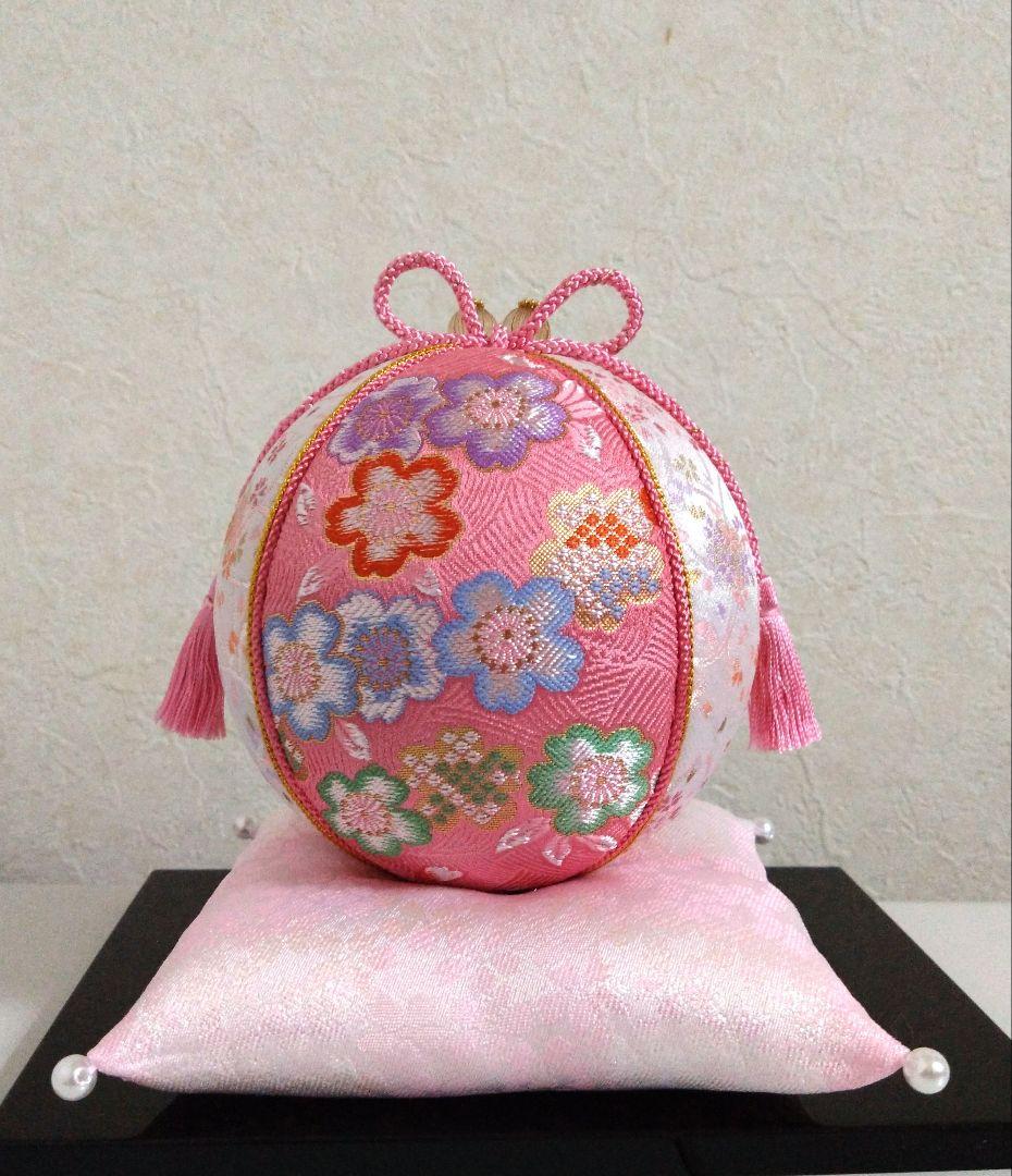 かよさん 手毬 手鞠 てまり 刺繍お雛様 房飾り座布団セット No34他