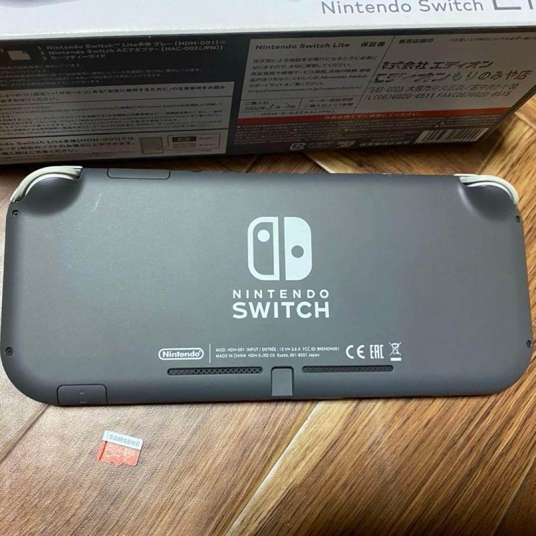 switchライト 【ジャンク】+プロコン+マイクロSDセット
