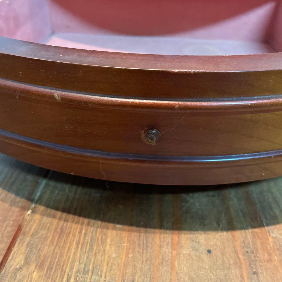 美品　木製　ヴィンテージ　チェスト　棚　アクセサリー　小物　当時物