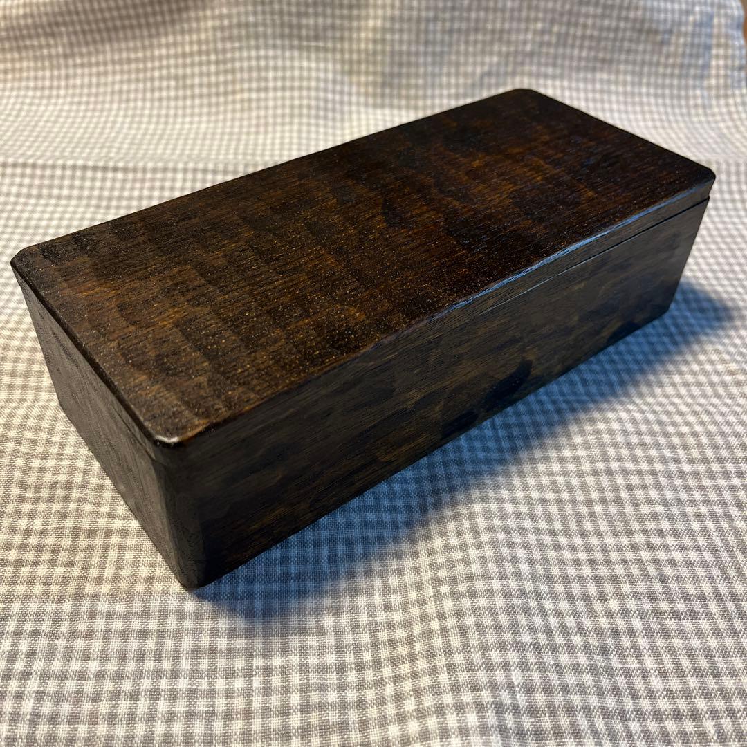 三谷龍二さん　弁当箱　黒漆