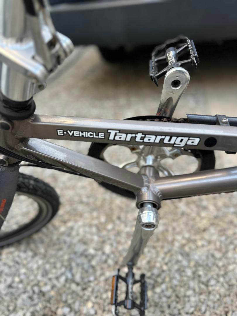 美品Tartaruga折りたたみ自転車 E-Vehicle 中古整備済引取り可