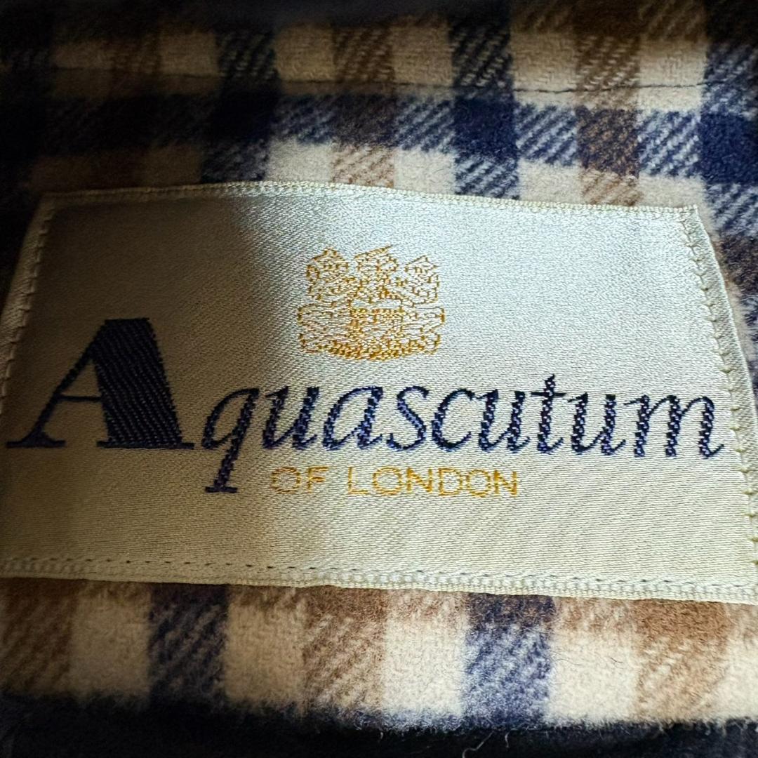 アクアスキュータム ダッフルコート ウール100％ オーバーサイズ