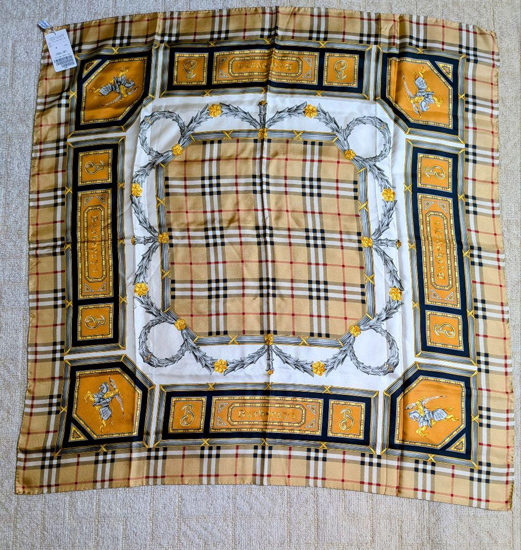 Burberrys シルクスカーフ チェック柄