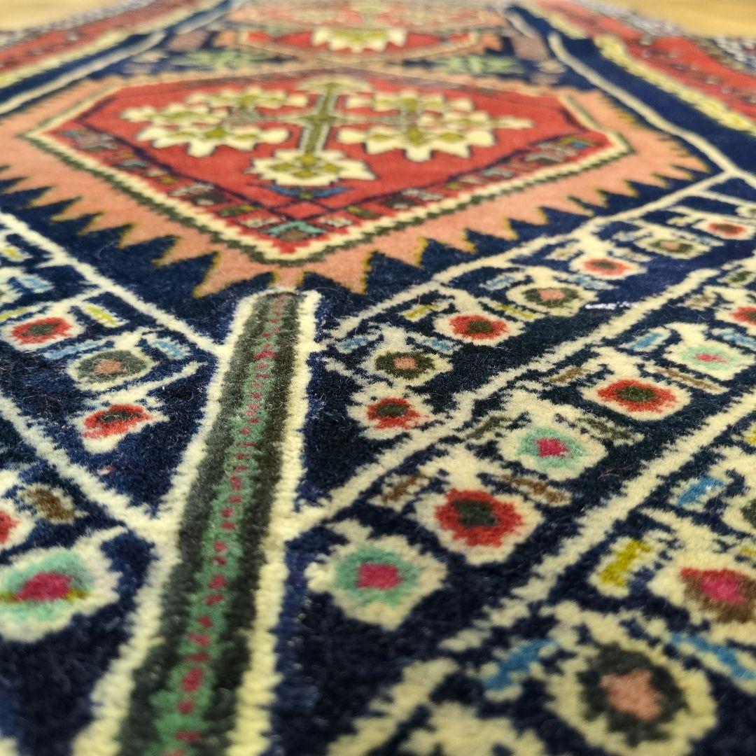 ペルシャ絨毯　シ－ラーズ産 190x75 クリーニング済 shiraz