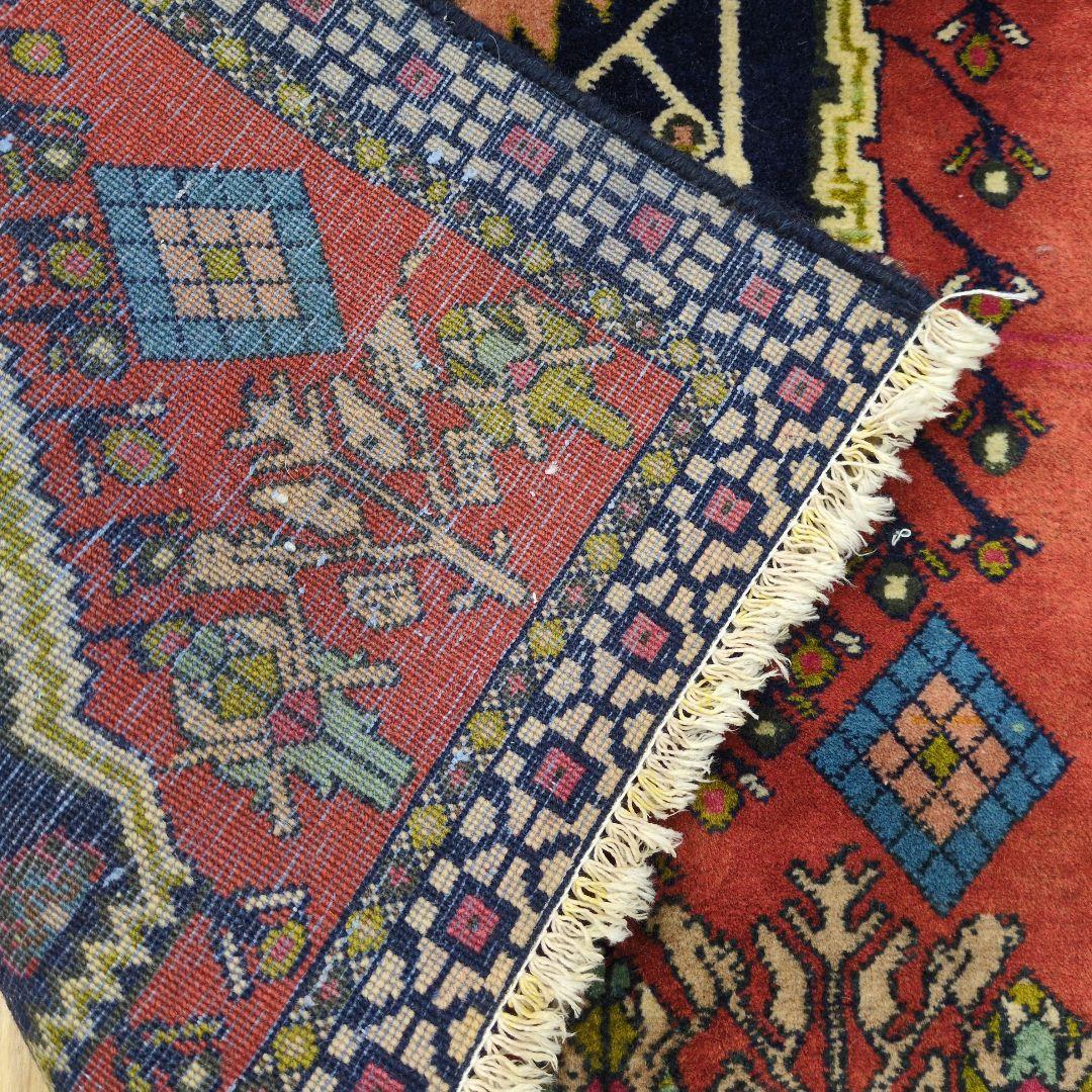 ペルシャ絨毯　シ－ラーズ産 190x75 クリーニング済 shiraz