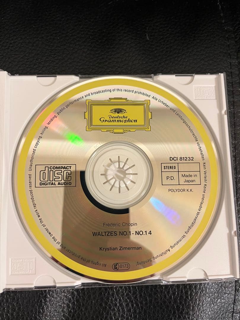 超稀少　ツィマーマン　ツィメルマン　ショパン　ワルツ集　CD