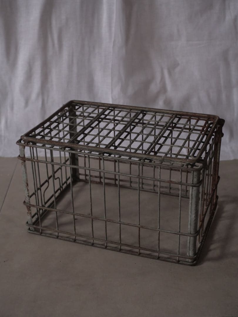 アメリカ製　アイアン　ビンテージ　収納　古家具　古道具　アンティーク　昭和レトロ