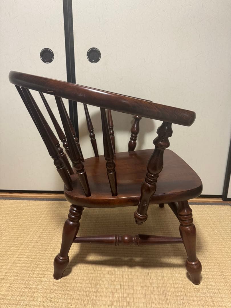 柏木工　かしわ　アームチェア　シングル　椅子　チェア　ラウンジ　ウィンザー