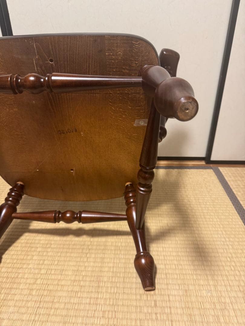 柏木工　かしわ　アームチェア　シングル　椅子　チェア　ラウンジ　ウィンザー