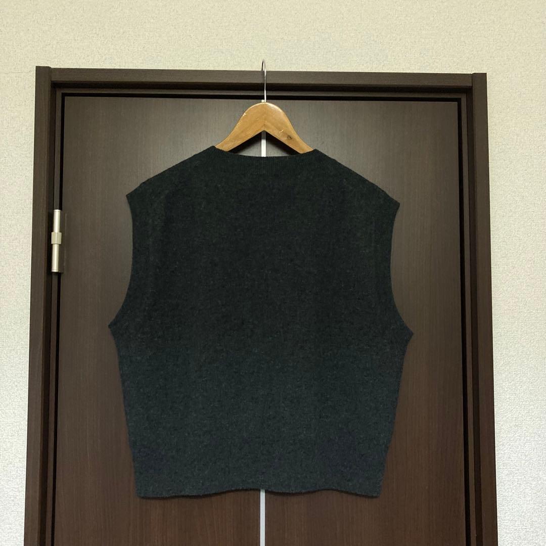 MARGARET HOWELL ニットベスト フェアアイル Ⅱ グレー 美品