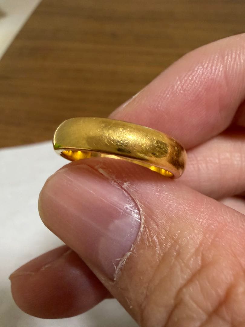 Tiffany & Co. 750ゴールド リング　#14〜15