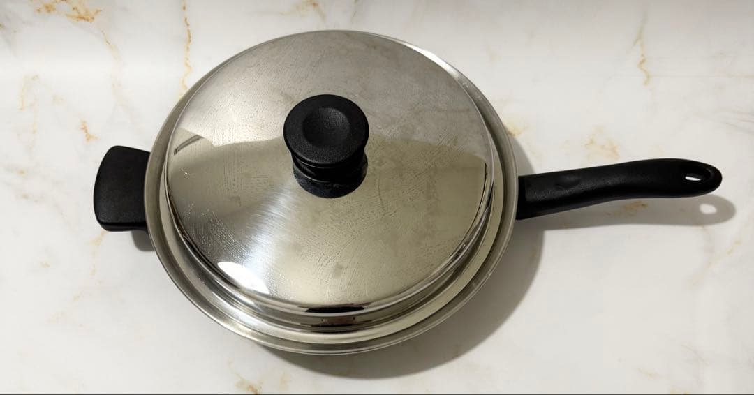 未使用 アムウェイ クィーンクックウェア 大鍋 3点セット 無水調理 美品