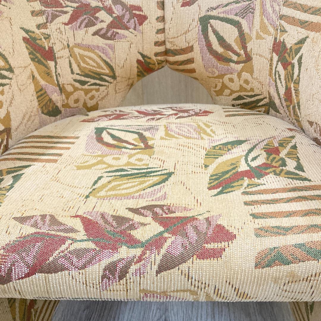 フクラ　ラウンジチェア　ソファ　椅子　アームチェア　キャスター付き　B