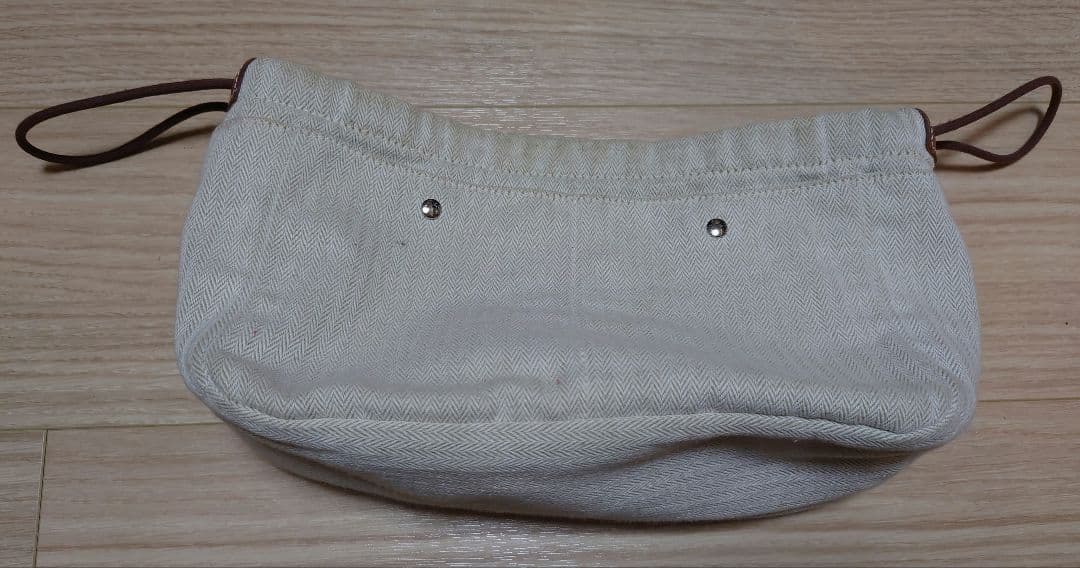 HERMES フールビ25 エルメス　キャンパスポーチ　バッグインバッグ