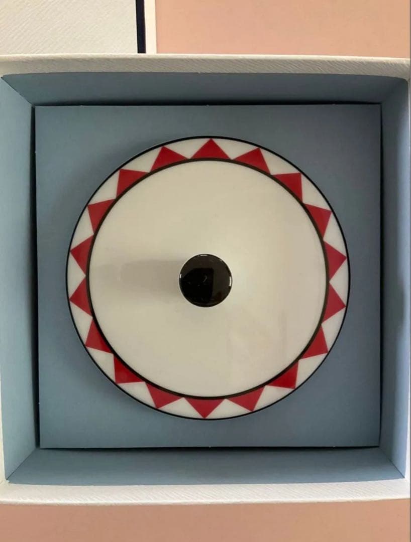 未使用品 PRADA ポーセリン アクセサリー ジュエリー ケース 陶器