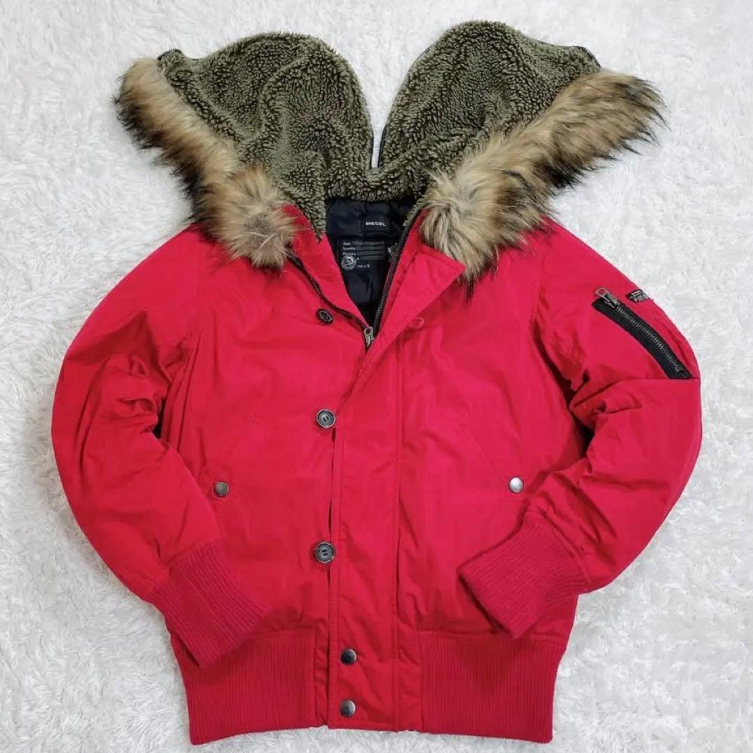 DIESEL type N-2B フライトジャケット S レッド y2k