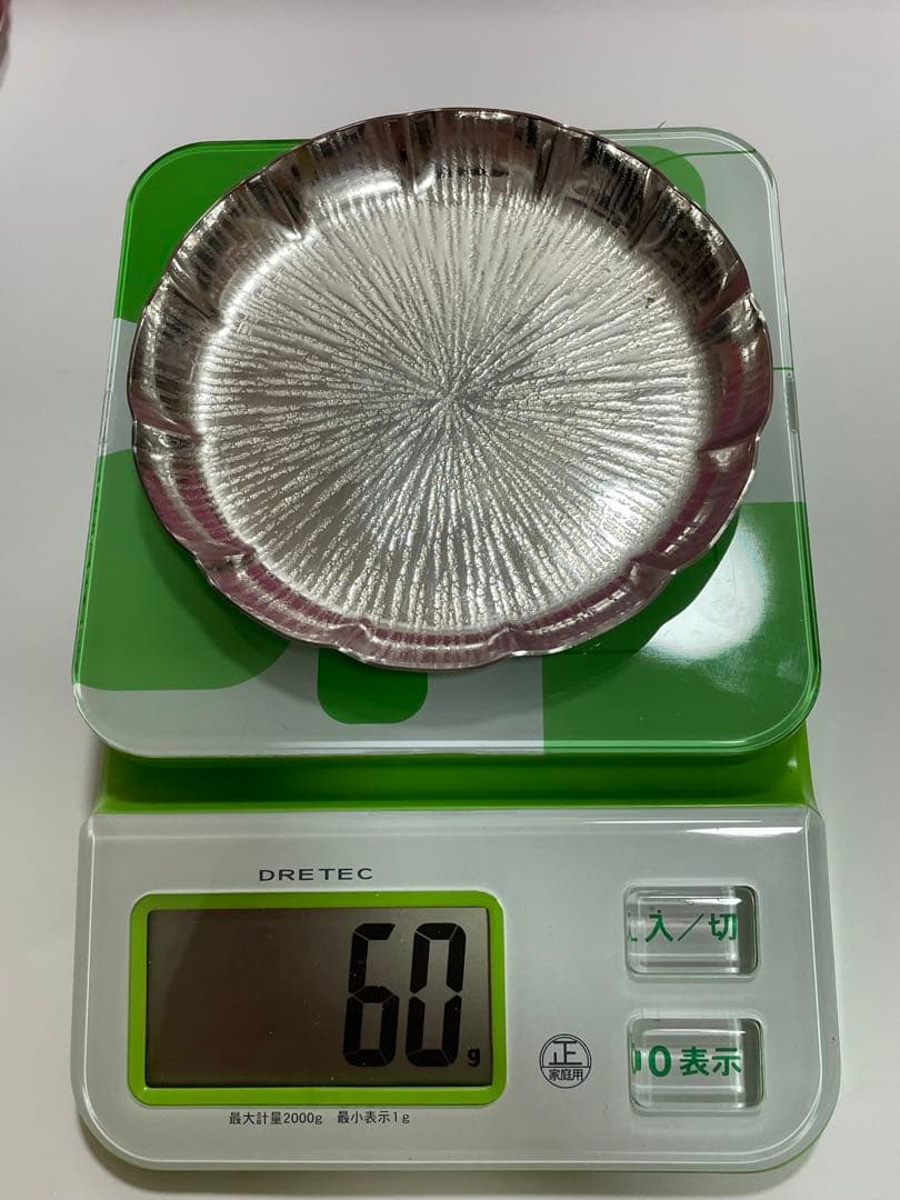 銀製銘々皿　６枚　アンティーク