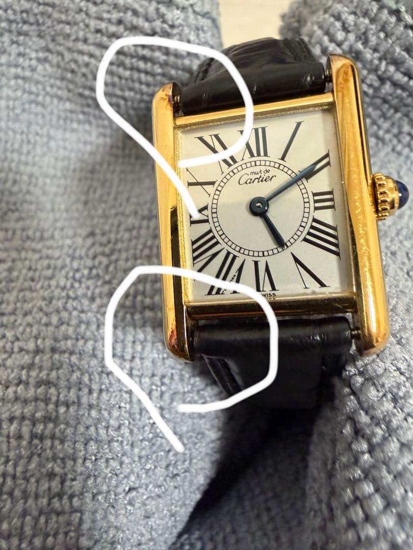 カルティエ　マストタンク　オパラン　SM 時計ウォッチ