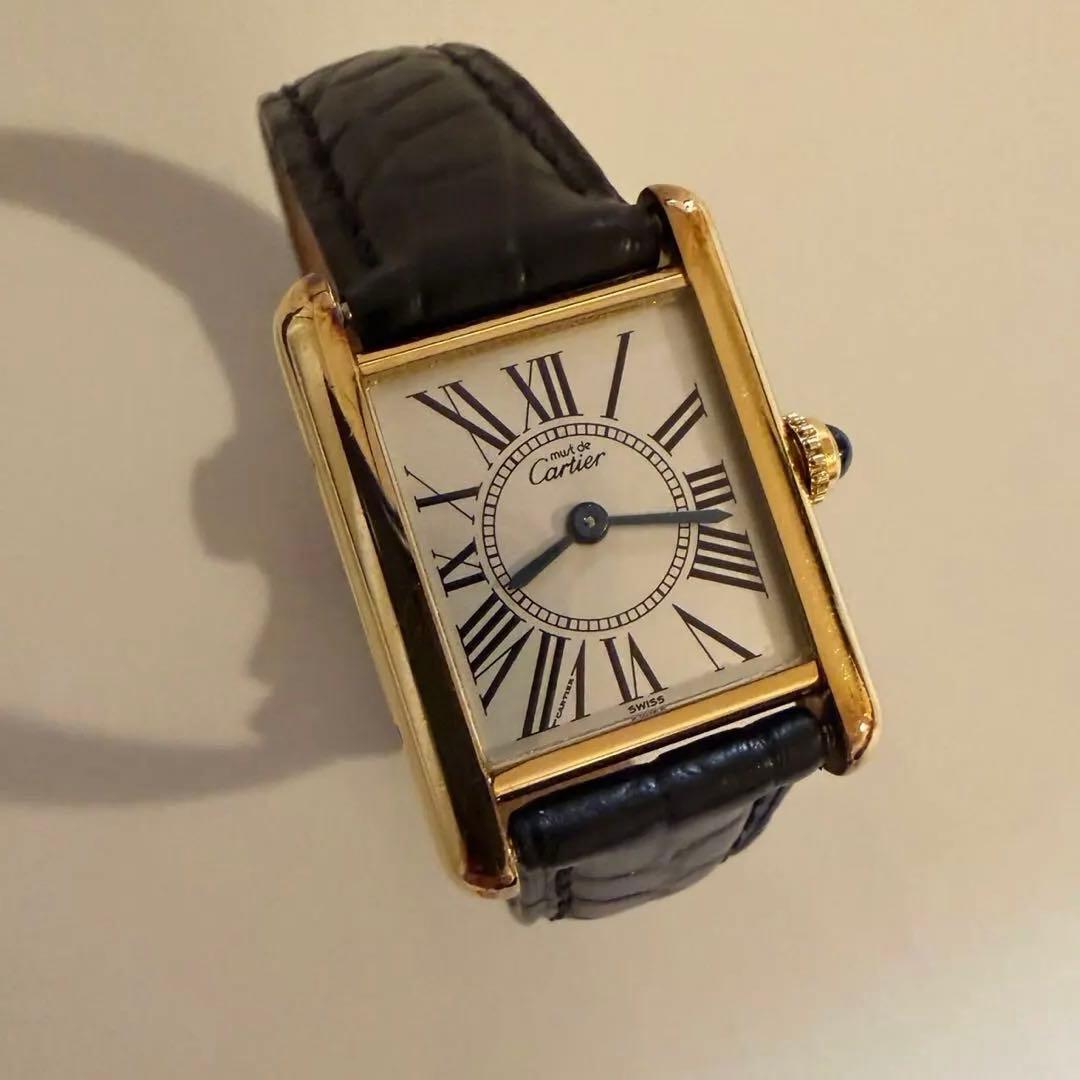 カルティエ　マストタンク　オパラン　SM 時計ウォッチ