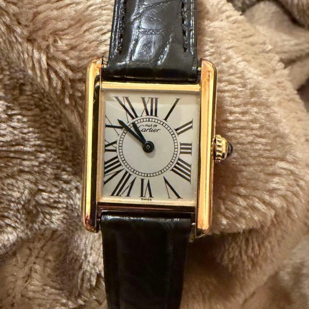 カルティエ　マストタンク　オパラン　SM 時計ウォッチ