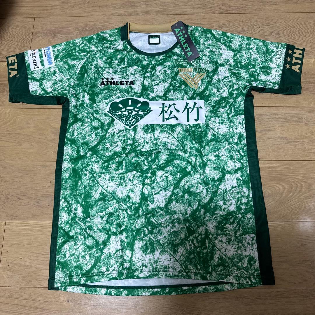 東京ヴェルディ 2025年プラクティスシャツ ATHLETA