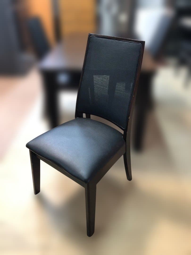 〈手渡し限定＠兵庫県加東市〉ダイニングテーブル＆チェア３脚セット　ブラウン