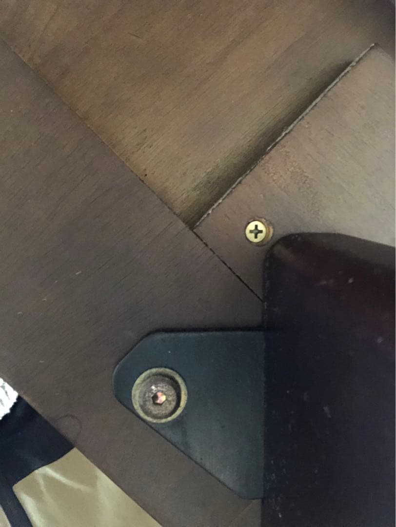 〈手渡し限定＠兵庫県加東市〉ダイニングテーブル＆チェア３脚セット　ブラウン