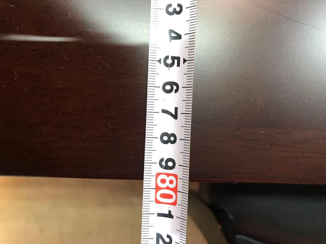 〈手渡し限定＠兵庫県加東市〉ダイニングテーブル＆チェア３脚セット　ブラウン