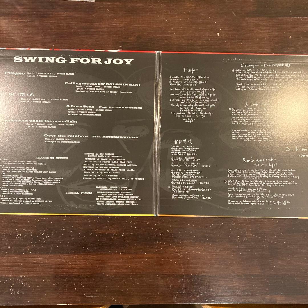 SWING FOR JOY EGO-WRAPIN' エゴラッピン　スイング　LP